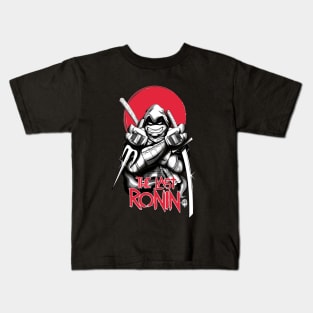 Turtle Last Ronin BWR Kids T-Shirt